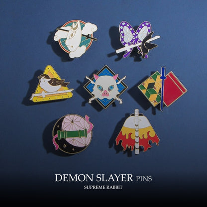 Demon Slayer Enamel Pin Collection