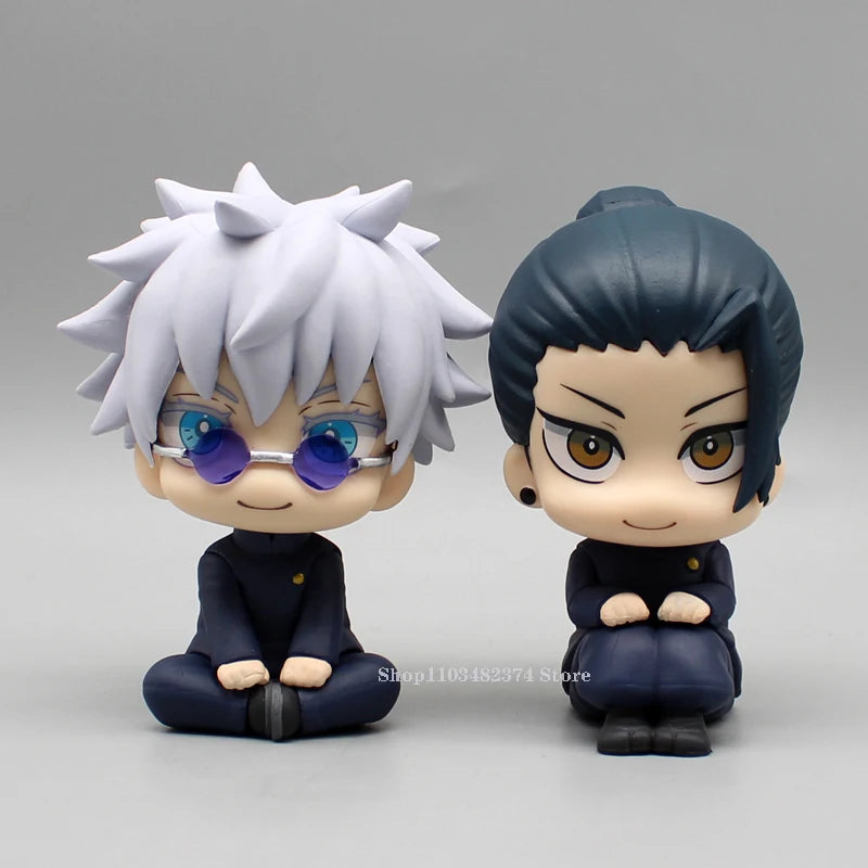 Sitting Pose Chibi Gojo Satoru Figure - 10CM