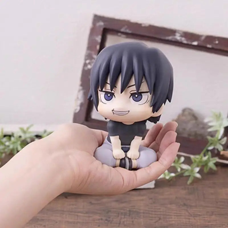 Sitting Pose Chibi Toji Fushiguro Figure - 10CM