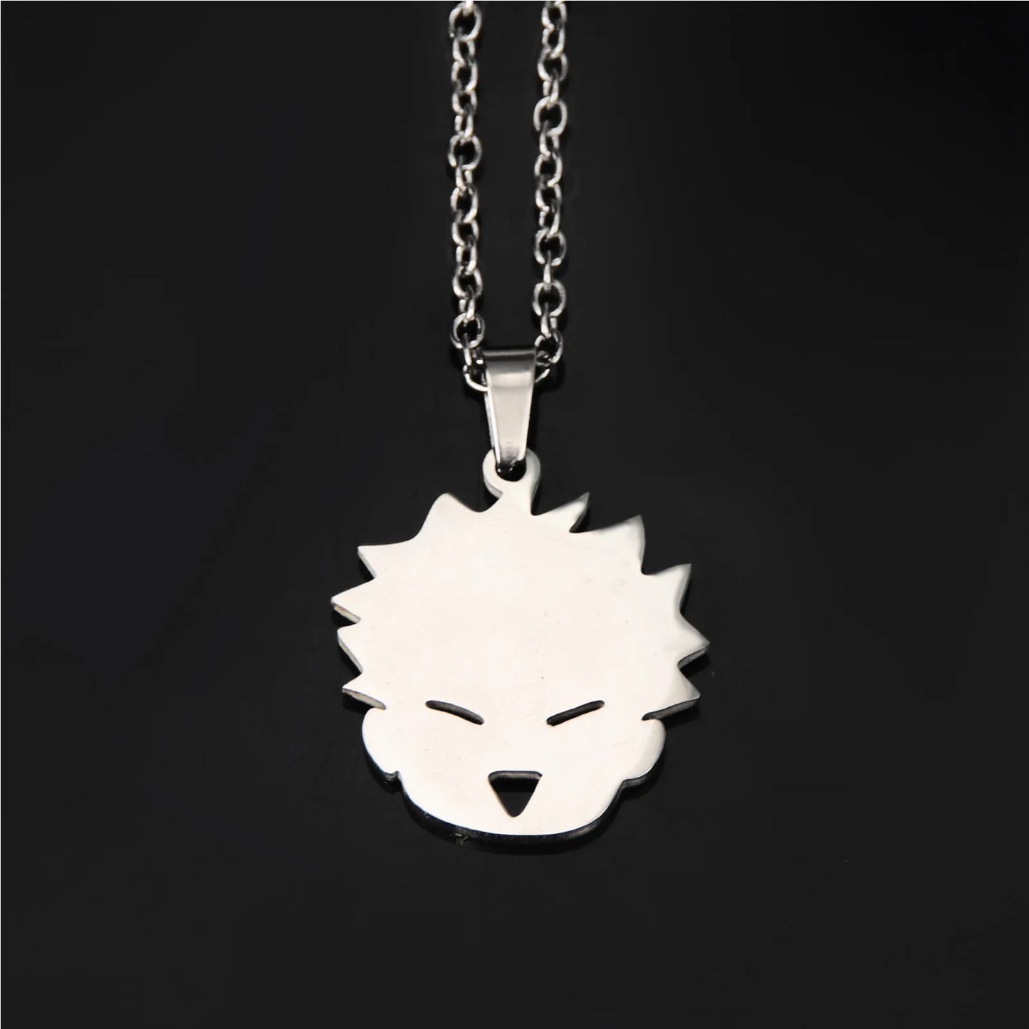 Itadori Yuji Fox Face Pendant Necklace