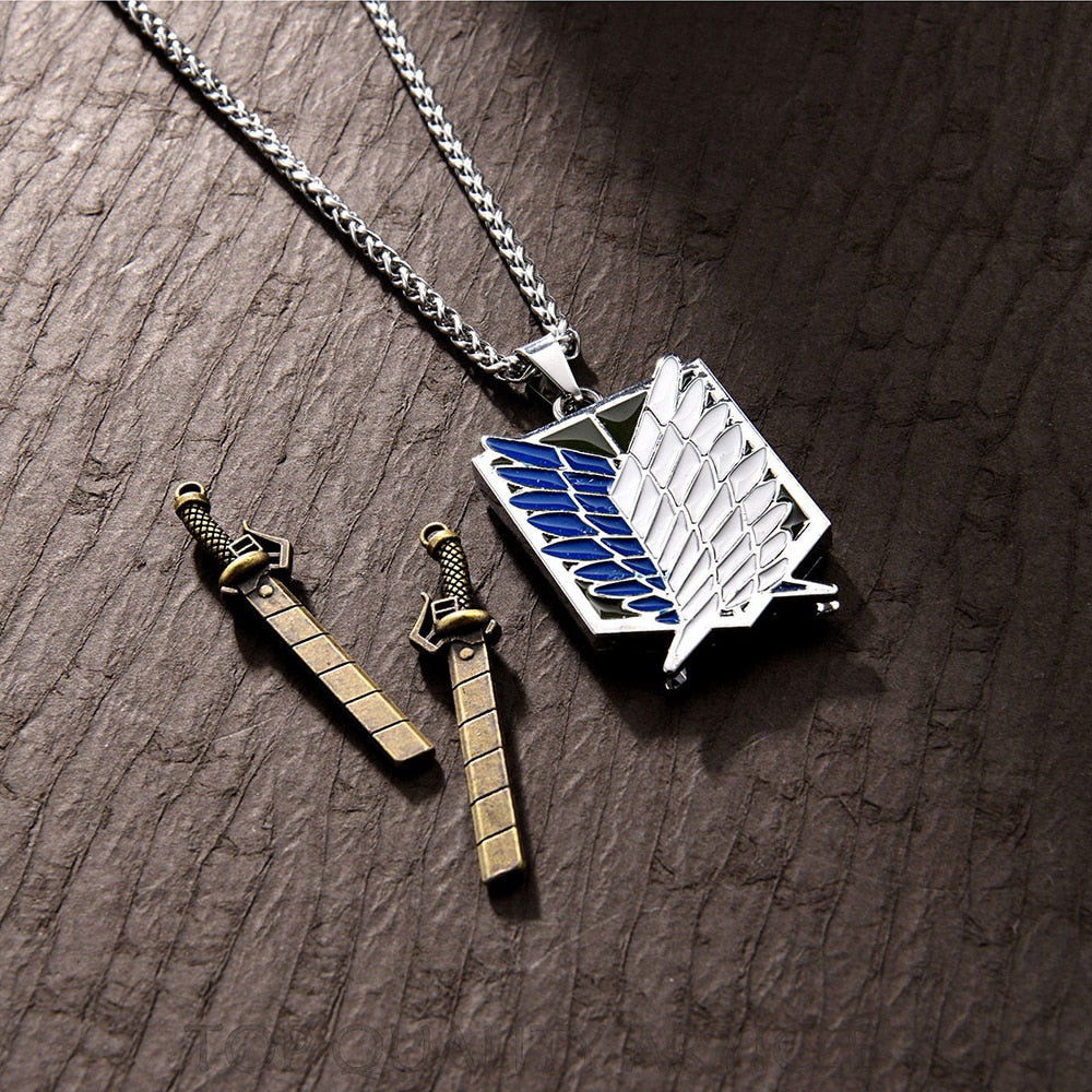 Wings of Liberty Pendant Chain Necklace - Supreme Rabbit