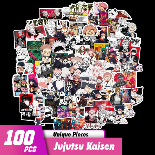 Jujutsu Kaisen Sticker Pack of 100 Pieces - Supreme Rabbit